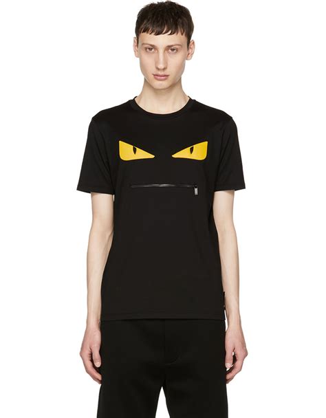 t shirt fendi con zip|T.